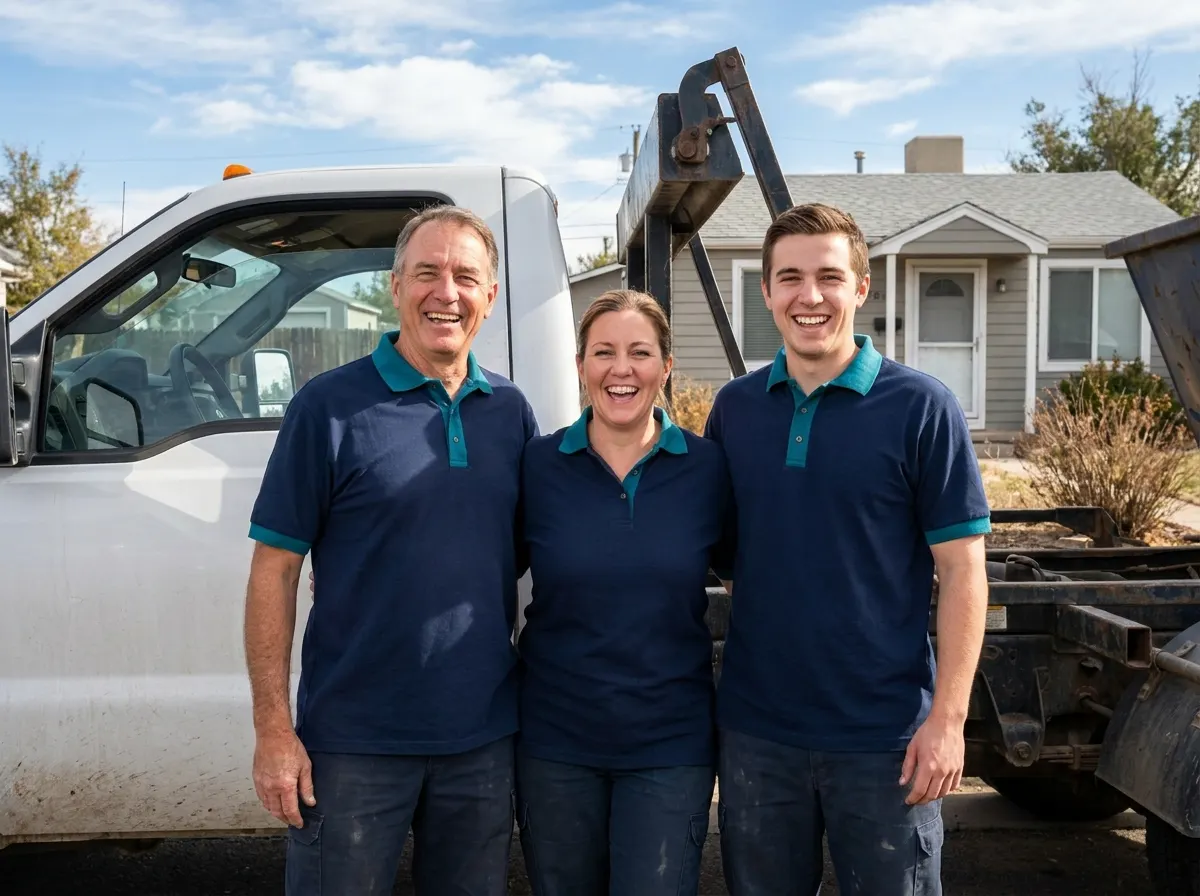 The Poudre Valley Dumpster Rental team, dumpster rental service in Greeley, CO